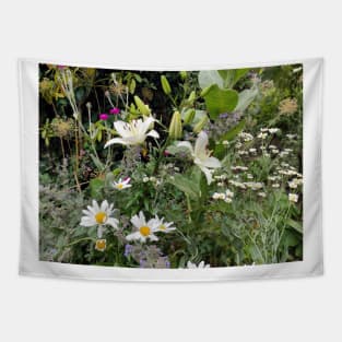 Flower bed Tapestry