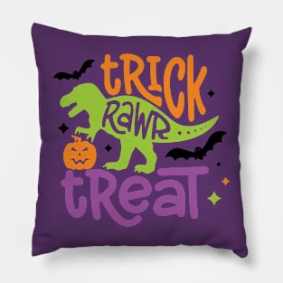 Trick or Treat Dino Pillow