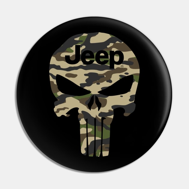 Jeep Army Pin by Diamond Creative