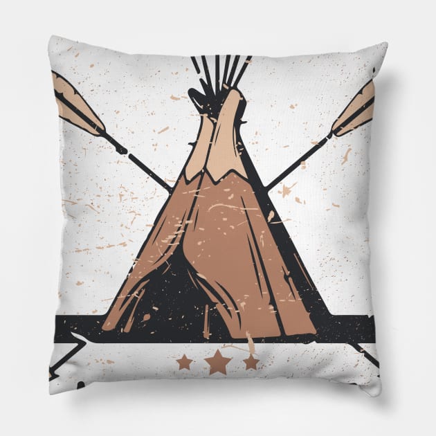 Love My Tribe Family Reunion Pillow by Lunomerchedes