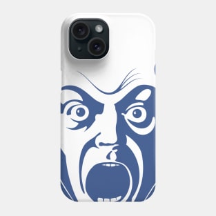 Crazy blue alian Phone Case