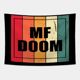 Graphic Proud Mf Doom Name Personalized Birthday 70s 80s 90s Vintage Styles Tapestry