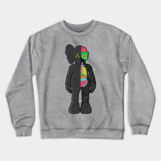 black kaws sweatshirt