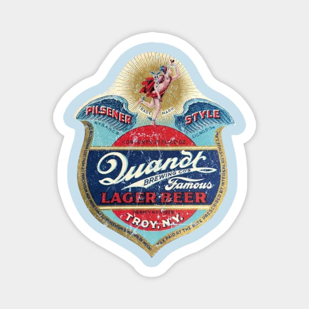 Quandt Pilsner Magnet by MindsparkCreative