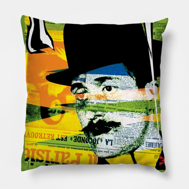 Guillaume Apollinaire Pillow by Exile Kings 