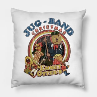 Emmet Otters Jug Band Christmas Pillow