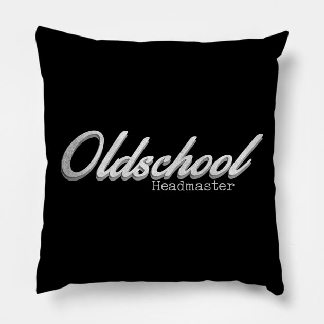 Oldschool Headmaster Pillow by SlimSumoStudio