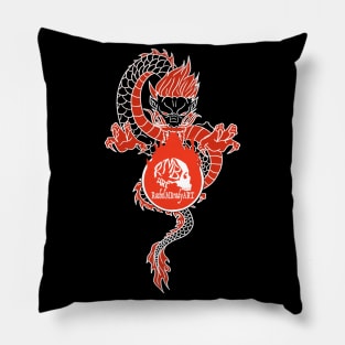 Asian Dragon Logo Pillow