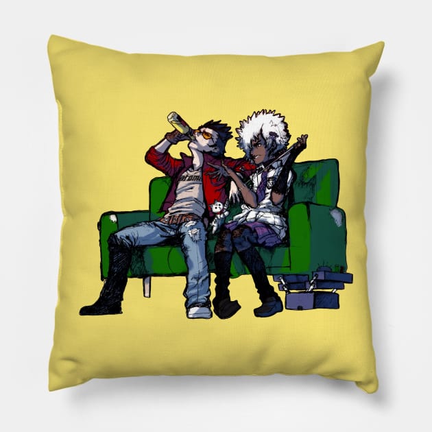 Chilling with Jeane Pillow by Strider