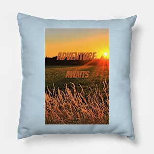 Inspire art to reality through quotes Pillow