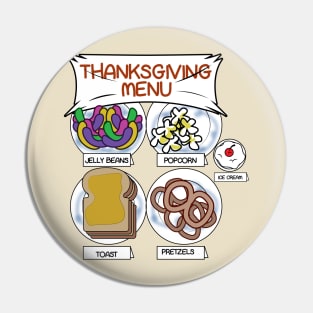 Charlie's Family Thanksgiving Menu Pin