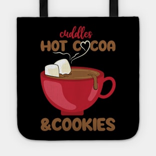 Cuddles Hot Cocoa and cookies Tote