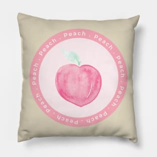 Peach Pillow