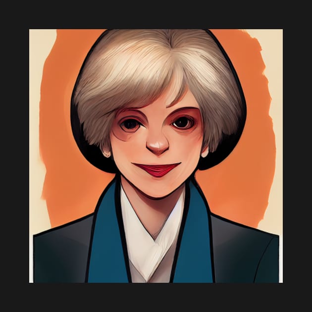 Theresa May | Comics Style by ComicsFactory