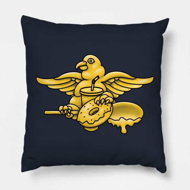 gravy seal Pillow by 752 Designs