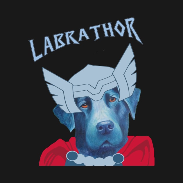 Labrador Superhero by TimeTravellers