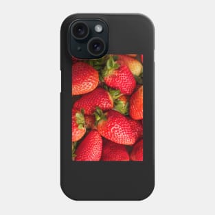 Fresh strawberries Phone Case