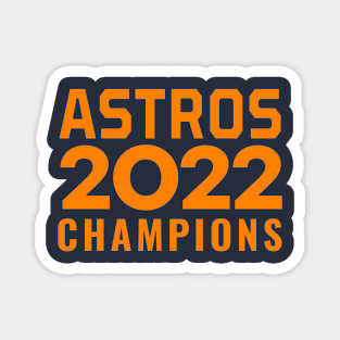 Houston Astroooos 09 champs Magnet