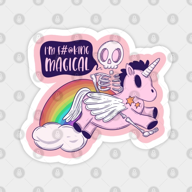 I’m magical! Magnet by Jess Adams