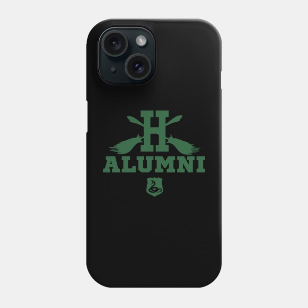 Snake Wizard School Alumni Phone Case by Cmmndo_Sev