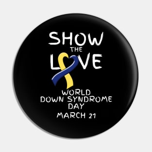 World Down Syndrome Day - March 21 Pin