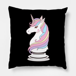 Chessicorn Funny Unicron Play Chess Gift Pillow