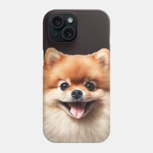 Pomeranian Portrait Phone Case