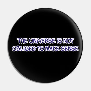 The universe Pin