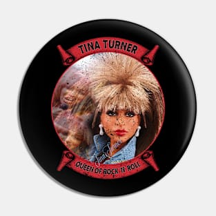 Tina Turner - American Swiss Singer Pin