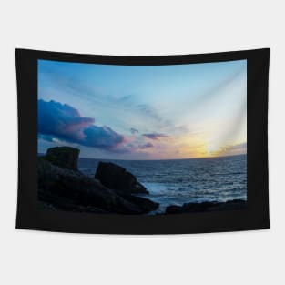 Split Rock Clachtol Beach Tapestry