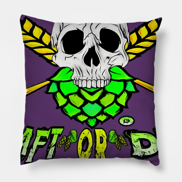 Craft Or Die Pillow by CraftOrDie