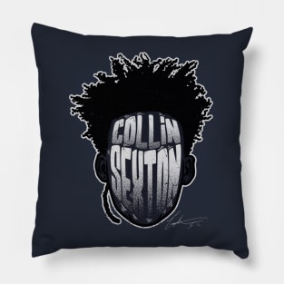 Collin Sexton Toronto Player Silhouette Pillow