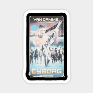 Cyborg VHS Magnet