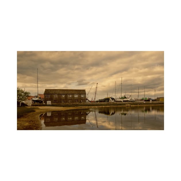 Tollesbury Harbour Boat Shed by Nigdaw