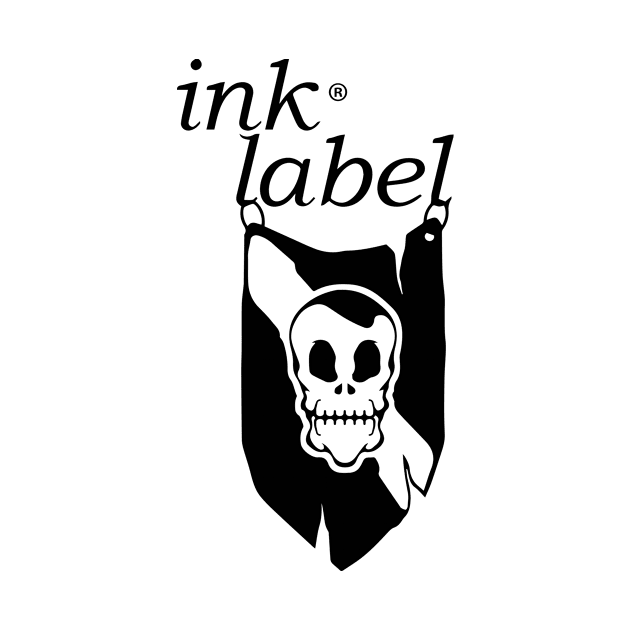 Skull Pirate Flag by Ink Label