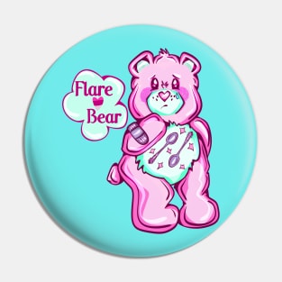 pink spoonie care bear Pin