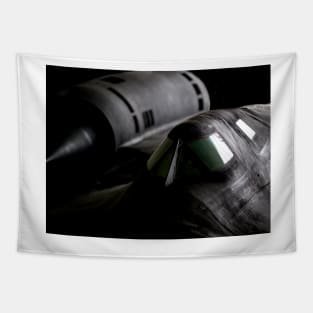 USAF SR-71 Blackbird jet aircraft. Tapestry