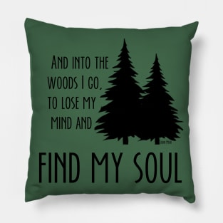 Into the Woods Pillow