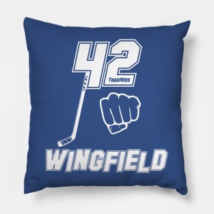 Brad Wingfield Trashers Pillow