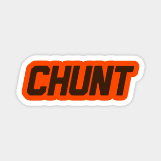 CHUNT - Nick Chubb and Kareem Hunt Brown Magnet