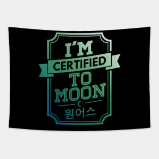 Certified ONEUS TO MOON Tapestry