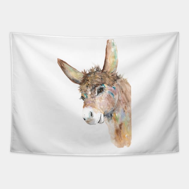 Donkey Tapestry by Marjansart 