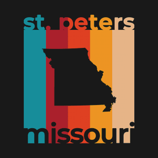 St. Peters Missouri Retro T-Shirt