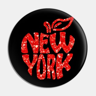 New York City Big Apple Pin