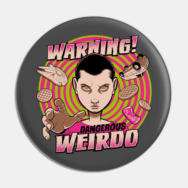 Strange Weirdo Pin by kgullholmen