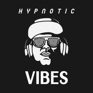 Hypnotic Vibes EDM DJ with headphones T-Shirt