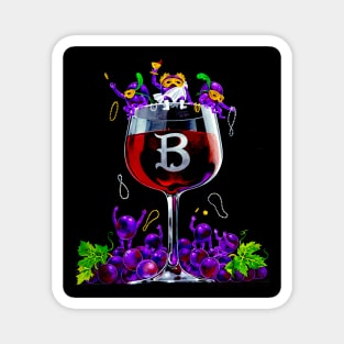 Bacchus Mardi Gras Magnet