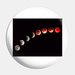 Lunar eclipse Pin