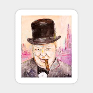 Sir Winston Churchill Magnet