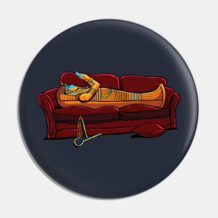 Couch Mummy Pin